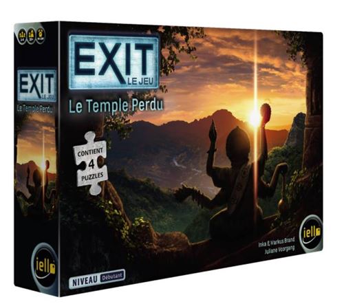 Acheter Jeu d'escape game Iello Exit Puzzle Le Temple perdu État correct - 27,54 € Jeu d'escape game Iello Exit Puzzle Le Temple perdu État correct - Iello reconditionné disponible sur Fnac