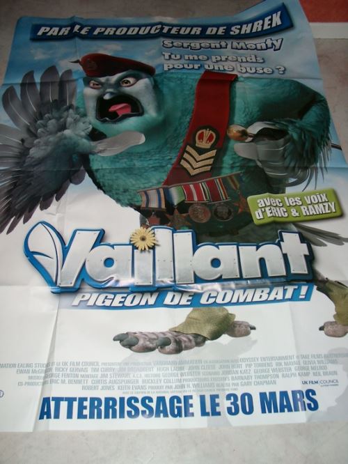 Vaillant - Pigeons De Combat AFFICHE CINEMA ORIGINALE État correct - N/A reconditionné disponible sur Fnac