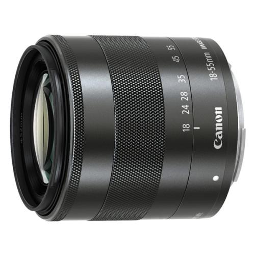 Objectif hybride Canon EF-M 18-55 mm F/3.5-5.6 IS STM État correct - Canon reconditionné disponible sur Fnac