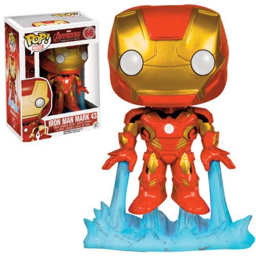 Figurine Funko Pop Marvel Avengers 2 Iron Man Mark43 9 cm État correct - Funko reconditionné disponible sur Fnac