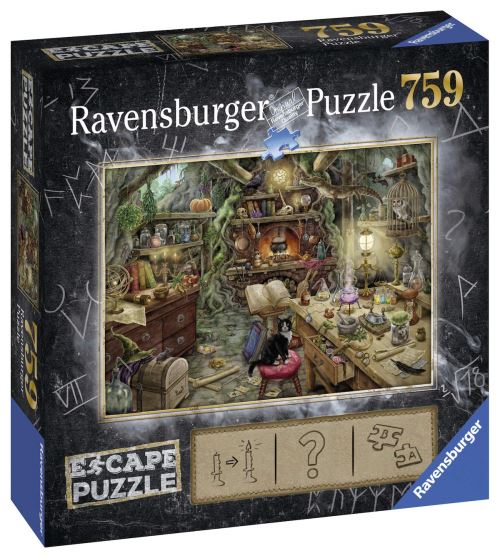 Escape Puzzle 759 pièces Ravensburger Cuisine de sorcière État correct - Ravensburger reconditionné disponible sur Fnac