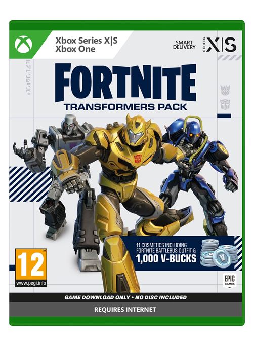 Acheter Fortnite Pack Transformers Xbox État correct - 32,12 € Fortnite Pack Transformers Xbox État correct - Just for Games reconditionné disponible sur Fnac