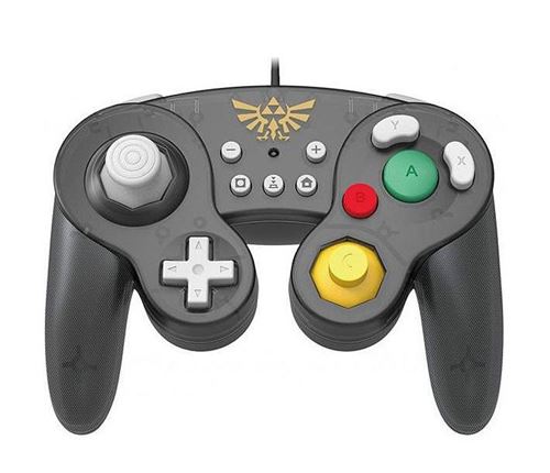 Manette Nintendo Switch filaire Hori Smash Bros Battle Pad The Legend of Zelda Breath of the Wild Noir État correct - N/A reconditionné disponible sur Fnac