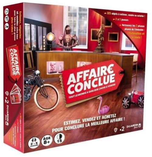 DUJARDIN - AFFAIRE CONCLUE - jeu de societe État correct - N/A reconditionné disponible sur Fnac