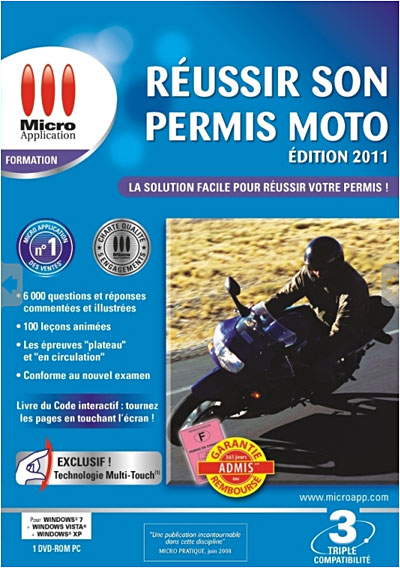 Réussir son permis moto État correct - Avanquest reconditionné disponible sur Fnac