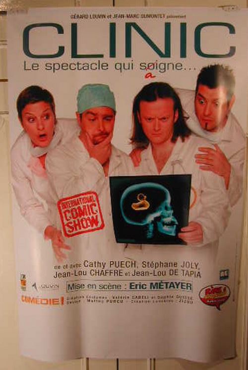 Clinic - 80x120 cm - AFFICHE / POSTER État correct - N/A reconditionné disponible sur Fnac