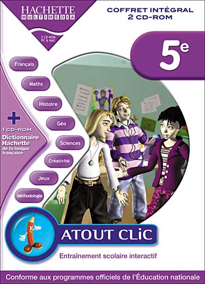 Atout Clic 5ème Intégral État correct - Hachette Multimédia reconditionné disponible sur Fnac