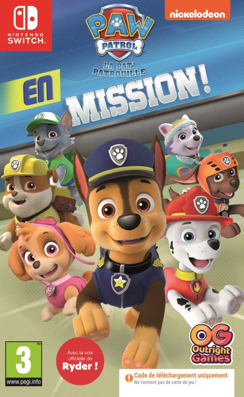 Acheter Paw Patrol En Mission Code in a box Nintendo Switch État correct - 23,35 € Paw Patrol En Mission Code in a box Nintendo Switch État correct - Bandai Namco reconditionné disponible sur Fnac