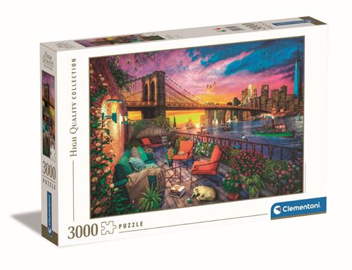 Acheter Puzzle 3000 pièces Clementoni Manhattan Balcony Sunset État correct - 23,99 € Puzzle 3000 pièces Clementoni Manhattan Balcony Sunset État correct - Clementoni reconditionné disponible sur Fnac