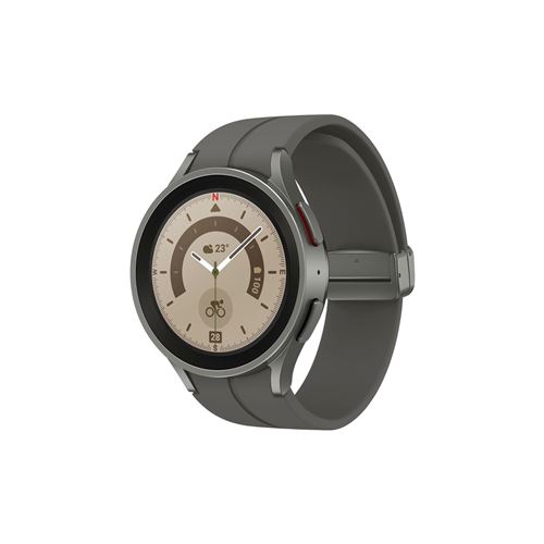 Acheter Montre connectée Samsung Galaxy Watch5 Pro 4G Titanium État correct - 268,99 € Montre connectée Samsung Galaxy Watch5 Pro 4G Titanium État correct - Samsung reconditionné disponible sur Fnac