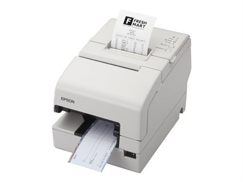 Epson TM H6000IV - Imprimante de reçus - thermique en ligne/matricielle - 230 x 297 mm, Rouleau (7,95 cm) - 9 pin - USB, série - blanc - État correct Epson sur Fnac