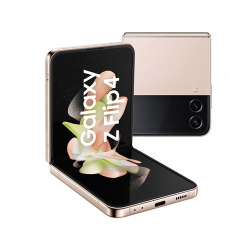 Acheter Smartphone Samsung Galaxy Z Flip4 6.7"" Nano SIM 5G 128 Go Or Rose État correct - 410,65 € Smartphone Samsung Galaxy Z Flip4 6.7"" Nano SIM 5G 128 Go Or Rose État correct - Samsung reconditionné disponible sur Fnac