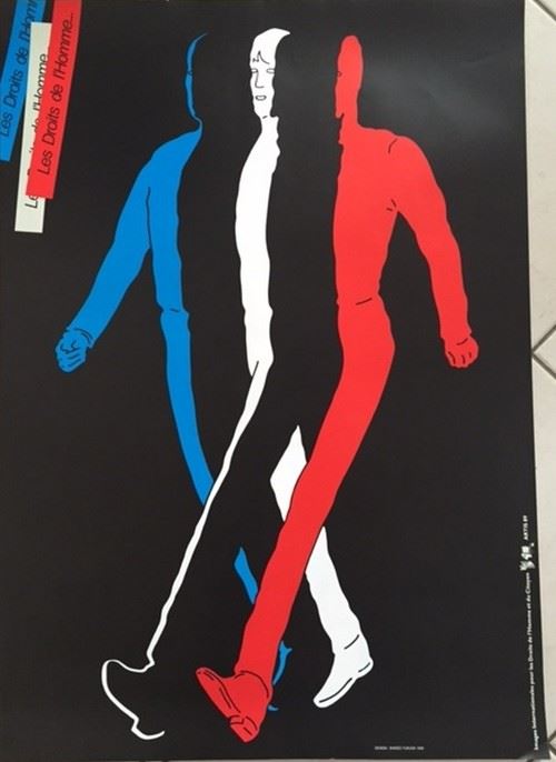 ARTIS 89 Droits de l'Homme et du Citoyen - 60x84 cm - AFFICHE / POSTER État correct - N/A reconditionné disponible sur Fnac