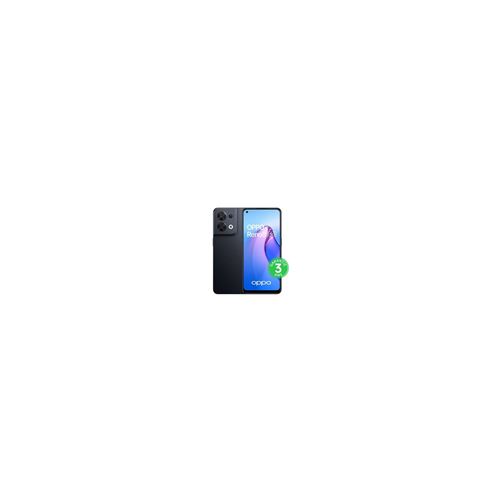 Smartphone Oppo Reno 8 noir 6.43 RAM 8 Go stockage 256 Go État correct - N/A reconditionné disponible sur Fnac