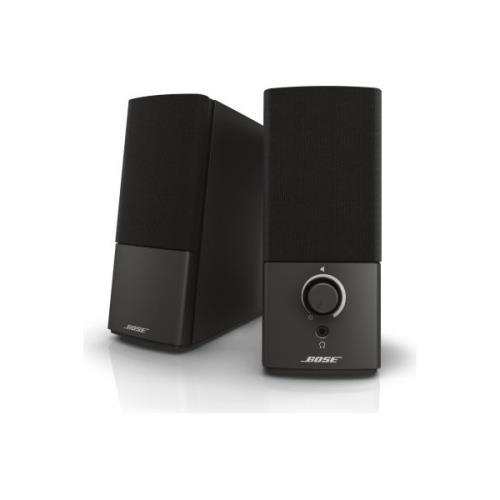 Enceintes ordinateur Bose Companion 2 Série III Signal stéréo TrueSpace Noir vendue par paire État correct - Bose reconditionné disponible sur Fnac