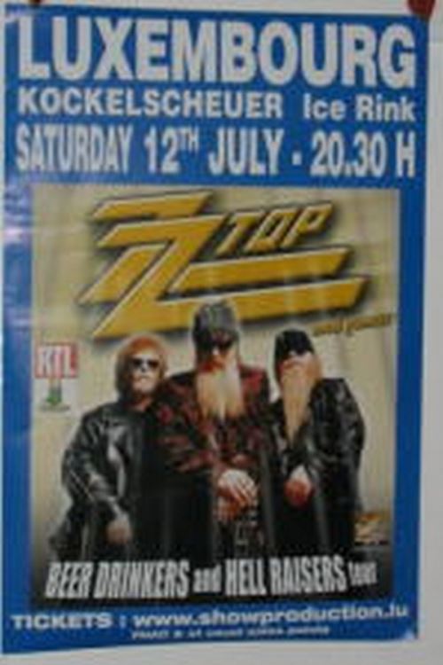 ZZ top - 60x80 cm - AFFICHE / POSTER État correct - N/A reconditionné disponible sur Fnac