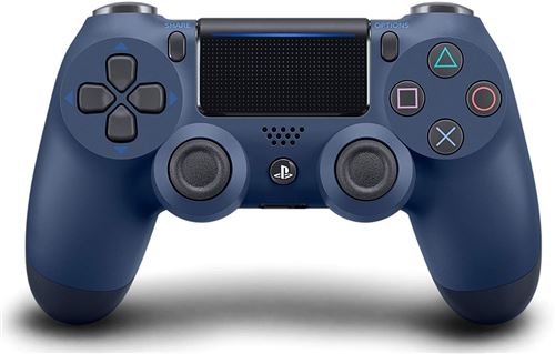 Manette sans fil Sony DualShock 4 CUH-ZCT2 Bleu Nuit pour PlayStation 4 État correct - N/A reconditionné disponible sur Fnac
