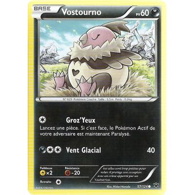 Carte Pokemon - XY10 - Impact des Destins - Vostourno - PV 60 - 57/124 - Commune - VF État correct - Asmodee reconditionné disponible sur Fnac