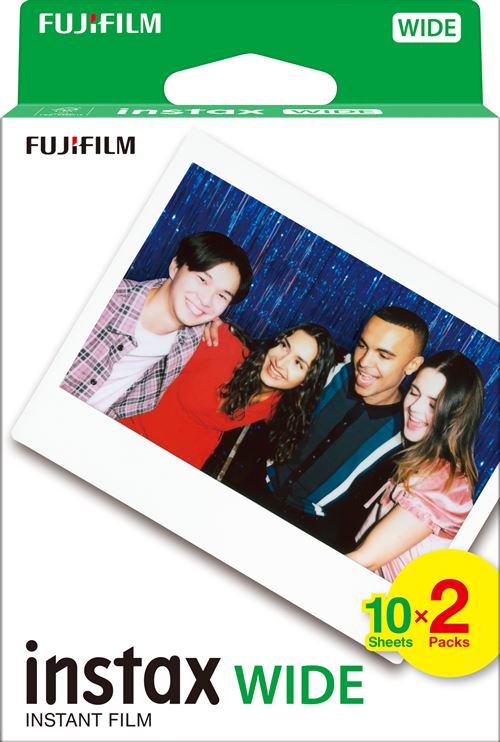 Fujifilm Instax Wide Bipack de 2 x 10 poses