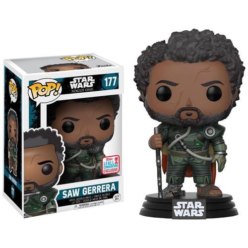POP! Figurine Star Wars Rogue One Saw Gerrera with Hair 2017 Fall Convention Exclusive État correct - Funko reconditionné disponible sur Fnac