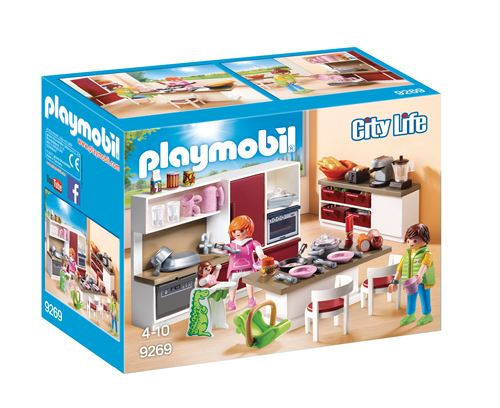 Playmobil City Life 9269 Cuisine aménagée État correct - Playmobil reconditionné disponible sur Fnac