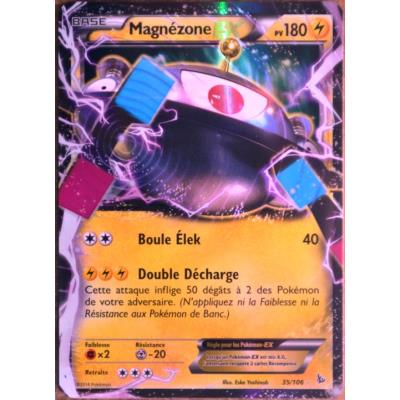 carte Pokémon 35/106 Magnézone Ex 180 PV Série Xy Étincelles NEUF FR État correct - Pokémon reconditionné disponible sur Fnac