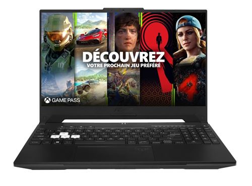 PC Portable Gaming Asus F15-TUF517ZM-HN193W 15.6"" Intel Core i7 16 Go RAM 512 Go SSD Nvidia RTX 3060 Noir État correct - Asus reconditionné disponible sur Fnac