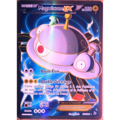 carte Pokémon 101/106 Magnézone Ex 180 PV - FULL ART Série Xy Étincelles NEUF FR État correct - Pokémon reconditionné disponible sur Fnac