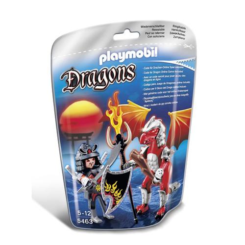 Acheter Playmobil 5463 Dragon de feu avec samouraï - 32,38 € Playmobil 5463 Dragon de feu avec samouraï - Playmobil reconditionné disponible sur Fnac