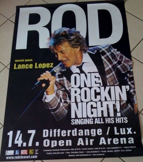 Acheter Rod Stewart - 80x120 cm - AFFICHE / POSTER État correct - 17,99 € Rod Stewart - 80x120 cm - AFFICHE / POSTER État correct - N/A reconditionné disponible sur Fnac