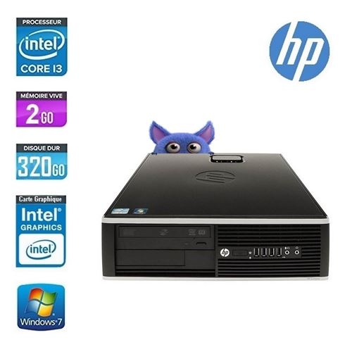 PC hp compaq elite 8100 sff core i3 550 3.2ghz État correct - N/A reconditionné disponible sur Fnac