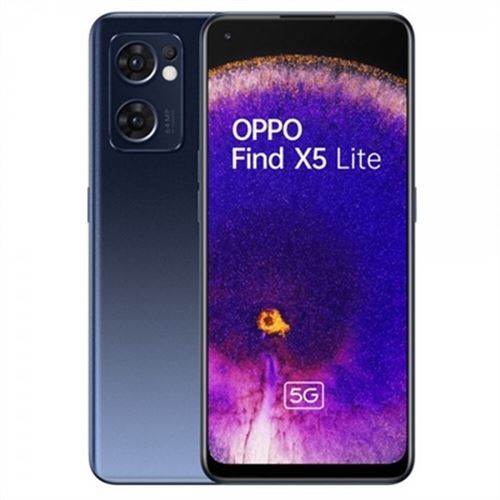 Smartphone Oppo Find X5 Lite 6 43 pouces FHD  8 GB RAM 256 GB Noir État correct - N/A reconditionné disponible sur Fnac