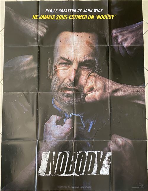 Acheter Nobody - 2021 - Bob Odenkirk - 116x158cm - Affiche de cinéma originale pliée État correct - 22,99 € Nobody - 2021 - Bob Odenkirk - 116x158cm - Affiche de cinéma originale pliée État correct - N/A reconditionné disponible sur Fnac