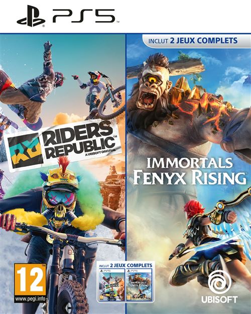 Acheter Compilation Riders Republic + IMMORTALS FENYX RISING PS5 État correct - 37,34 € Compilation Riders Republic + IMMORTALS FENYX RISING PS5 État correct - Ubisoft reconditionné disponible sur Fnac