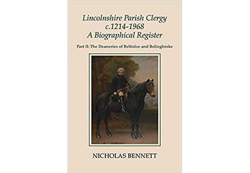 Acheter Lincolnshire Parish Clergy, c. 1214-1968: The Deaneries of Beltisloe and Bolingbroke Relié État correct - 121,99 € Lincolnshire Parish Clergy, c. 1214-1968: The Deaneries of Beltisloe and Bolingbroke Relié État correct - N/A reconditionné disponible sur Fnac