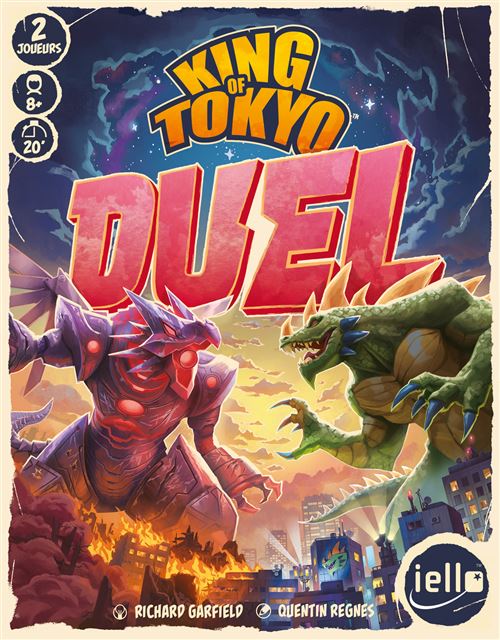 Jeu de stratégie Iello King of Tokyo Duel État correct - Iello reconditionné disponible sur Fnac