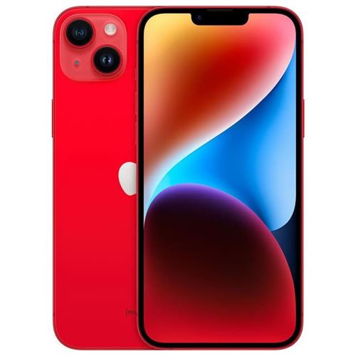 iPhone 14 Plus Double SIM 6,7 256 Go rouge Reconditionné avec Batterie neuve État correct - N/A reconditionné disponible sur Fnac