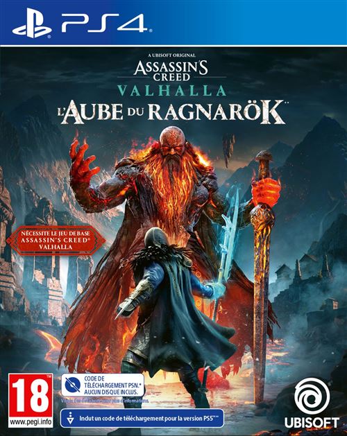 Assassin’s Creed® Valhalla : L’Aube du Ragnarök extension DLC PS4 État correct - Ubisoft reconditionné disponible sur Fnac