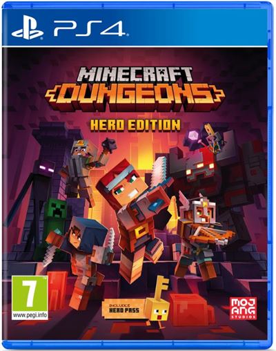 Minecraft Dungeons Hero Edition PS4 État correct - Just for Games reconditionné disponible sur Fnac