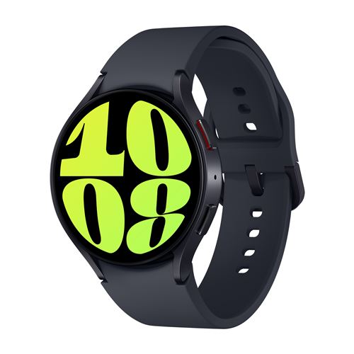 Montre connectée Samsung Galaxy Watch6 Bluetooth 44mm Graphite État correct - Samsung reconditionné disponible sur Fnac