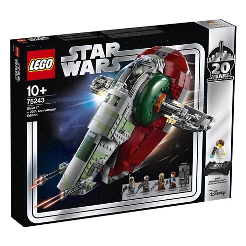Acheter LEGO® Star Wars™ 75243 Slave l™ Édition 20ème anniversaire État correct - 237,35 € LEGO® Star Wars™ 75243 Slave l™ Édition 20ème anniversaire État correct - Lego reconditionné disponible sur Fnac