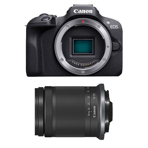 Acheter EOS R100 + RF-S 18-150mm f/3.5-6.3 IS STM État correct - 799,00 € EOS R100 + RF-S 18-150mm f/3.5-6.3 IS STM État correct - reconditionné disponible sur Fnac