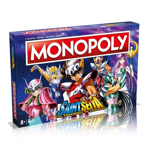 Jeu de société Monopoly Saint Seiya Les Chevaliers du Zodiaque État correct - Monopoly reconditionné disponible sur Fnac