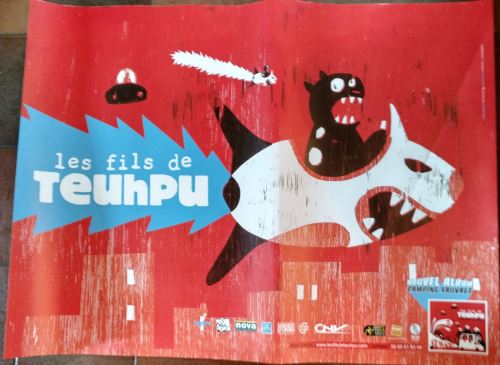 Les Fils de TeuhPu - Camping Sauvage - AFFICHE État correct - N/A reconditionné disponible sur Fnac