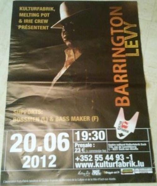 Barrington Levi - 60x80 cm - AFFICHE / POSTER État correct - N/A reconditionné disponible sur Fnac