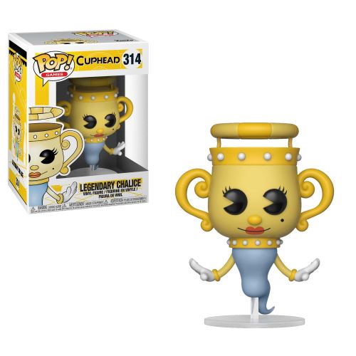 Figurine Funko Pop vinyl Games Cuphead Legendary ghost Chalice État correct - Funko reconditionné disponible sur Fnac