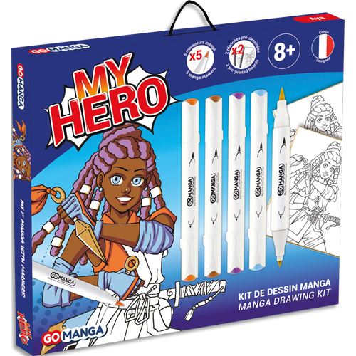 Acheter Kit de dessin Gomanga My Hero Aya État correct - 24,00 € Kit de dessin Gomanga My Hero Aya État correct - N/A reconditionné disponible sur Fnac