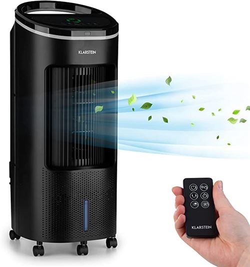 Acheter Rafraîchisseur d'air mobile - Klarstein - Ventilateur - Ionisateur - Humidificateur - Mobile - 330 m³/h - 7L - Noir État correct - 189,99 € Rafraîchisseur d'air mobile - Klarstein - Ventilateur - Ionisateur - Humidificateur - Mobile - 330 m³/h - 7L - Noir État correct - N/A reconditionné disponible sur Fnac
