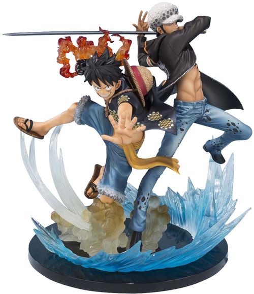 Figuarts Zero Monkey D Luffy & Trafalgar Law -5th Anniversary Edition- Painted Complete Figure Made Of Abs État correct - Bandai reconditionné disponible sur Fnac