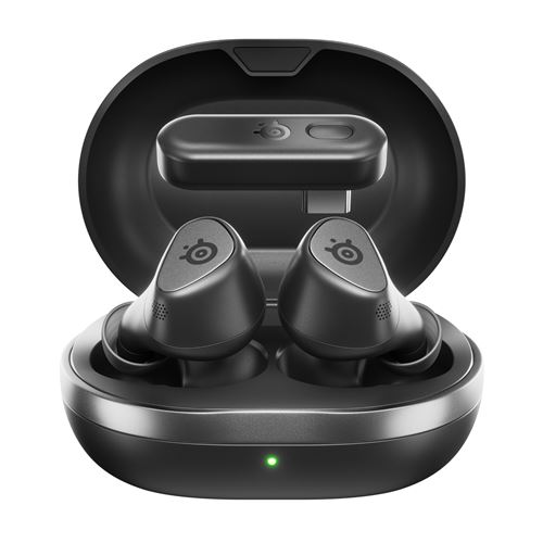Ecouteurs intra-auriculaires sans fil Bluetooth SteelSeries Arctis GameBuds avec réduction de bruit pour PS Noir État correct - SteelSeries reconditionné disponible sur Fnac